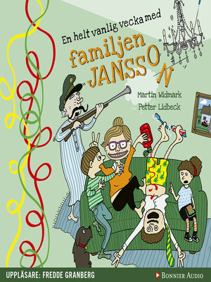 cover image of En helt vanlig vecka med familjen Jansson